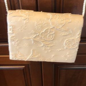 White over the shoulder bag